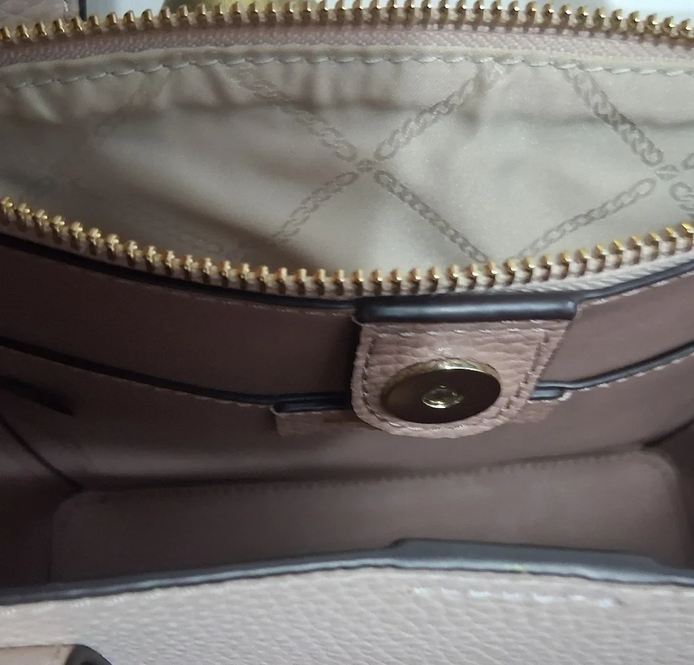 NEW Michael Kors Gemma Tri-color Leather Handbag